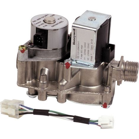 Saunier Duval – Mécanisme gaz G20 de rechange – Bloc de régulation automatique avec 2 électrovannes – Pression maximale 60 mbar