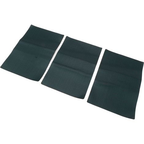 Kit de réparation de 3 patchs adhésifs verts en PP pour couverture de piscine (8 x 12 pouces). (1/5)