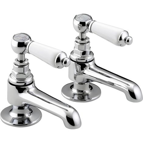 Bristan Renaissance Basin Taps - Chrome Plated