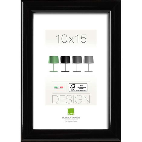 Bubola & Naibo Cornice Frank - Nero - 70x100 cm