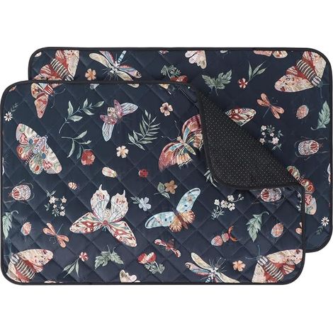 EU014 Washable Non-Slip Dog Mats Anti-Leak and Resistant Puppy Pads Reusable Absorbent Non-Slip Mattress Protector for Cats and Dogs (1/5)