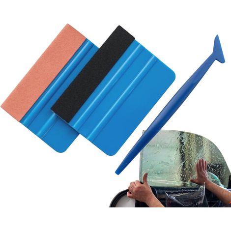 Set di pellicole per vetri - 3 raschietti per pellicole - Pellicola colorata Per finestrini di auto, veicoli, camion, motociclette e vetri di casa (1/3)