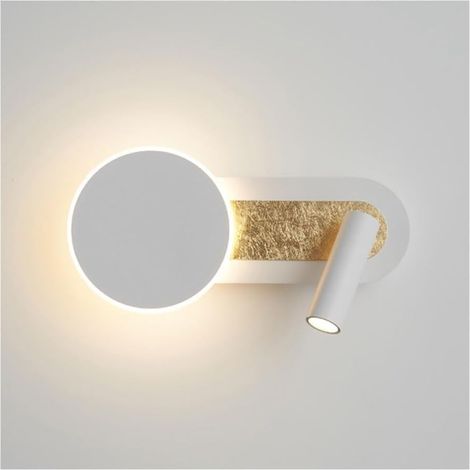 Moderne, minimalistische Acryl-Wandleuchte, die ein kreatives Ambiente schafft LED-Wandleuchte, geeignet für Schlafzimmer und andere Räume. (1/5)