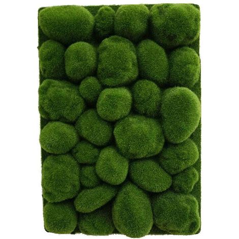 Décoration en mousse artificielle, fausse pelouse, ornement de jardin en mousse artificielle à faire soi-même (1/5)