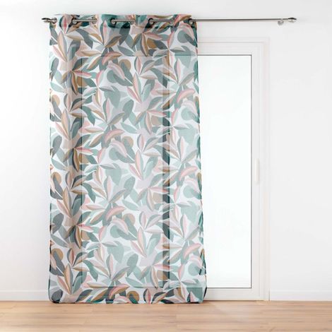 Rideau Voilage à Œillets "Lavinia" 140x280cm Multicolore (1/4)