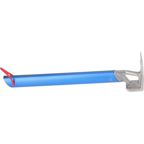 Marteau de camp multifonctionnel Mountain Fun Outdoor en acier inoxydable, manche en alliage d'aluminium, bleu. (1/5)