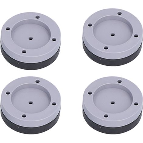 Lot de 4 patins antidérapants anti-vibrations et amortisseurs de chocs pour machine à laver automatique (1/5)