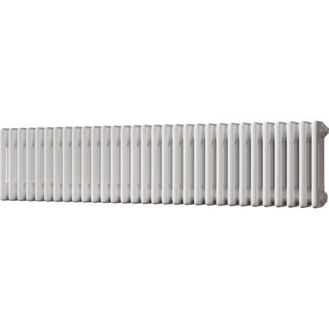 Alpha - White Column Radiator H300mm x W1355mm 3 Column (1/3)
