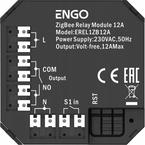 ENGORelais intelligent Smart Relay - Compact - Contrôle à distance - Économie d'énergie (1/2)