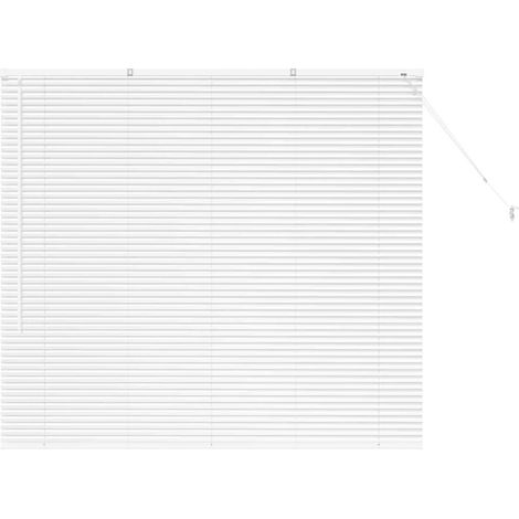 Maison Exclusive - Persianas venecianas Manual 130 x 140 cm Alumi