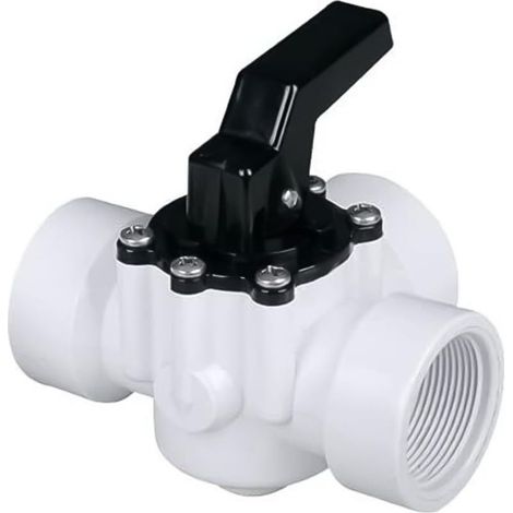 Pool Reversing Valve - 1 1/2 inch Female - 3 Way Replacement Pool Reversing Valve - Replacement Valve for Pools and Spas (1/5)