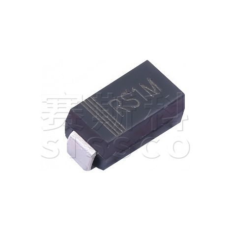 Changdian RS1M SMA FR107 1A 1000V Schnelle Erholungsdiode – Neue elektronische Bauteile – Erhältlich in 5er-Packungen
