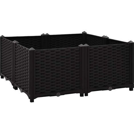 Maison Exclusive - Hochbeet 80x80x38 cm Polypropylen (1/5)