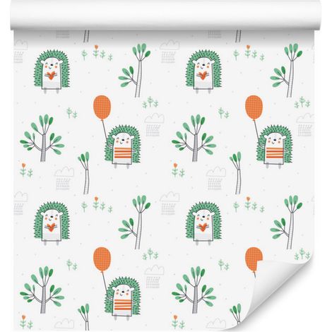 Papier peint nature style scandinave pour salon et chambre 50x1000 cm (1/5)