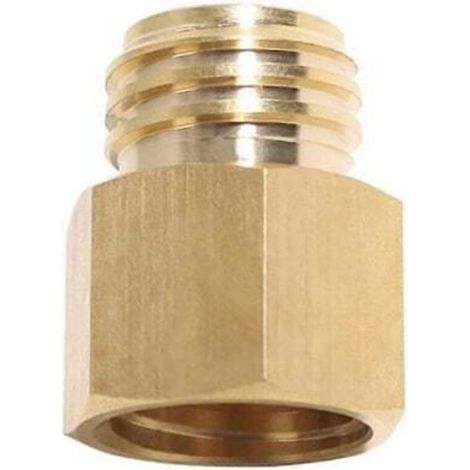 Adaptateur de conversion de gaz CO2 pour sortie de réservoir Quooker Cube, filetage femelle TR21-4 vers mâle TR21-3, cuivre