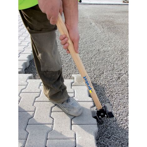 Maillet en caoutchouc GH – Longue poignée ergonomique – Rails métalliques remplaçables – Pour pavés autobloquants – Probst