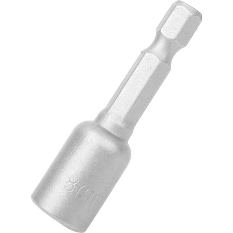 Magnetischer Sechskant-Universalsteckschlüssel, geschwärzt, oberflächenbehandelt (5 Stück, 50 mm lang, 8 mm Durchmesser) (1/5)