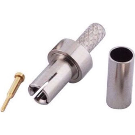 TS9-Stecker für RG174-Kabel (1/2)
