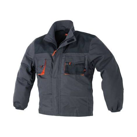Giubbino da lavoro canvas 48320 - 260 Gr. - 85% poliestere - 35% cotone - con inserti antiabrasione - Taglia: XL