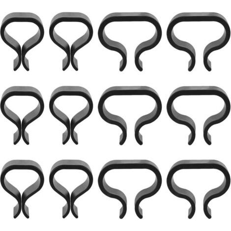 BUNTHAUS 12Pcs Clips de Meubles en Rotin, Clips Antidérapants pour Meubles, Clips de Fixation pour Meuble de Jardin, Pinces de Meubles pour Meubles de Jardin, Module Extérieur, Canapé, Patio, Meubles (1/5)