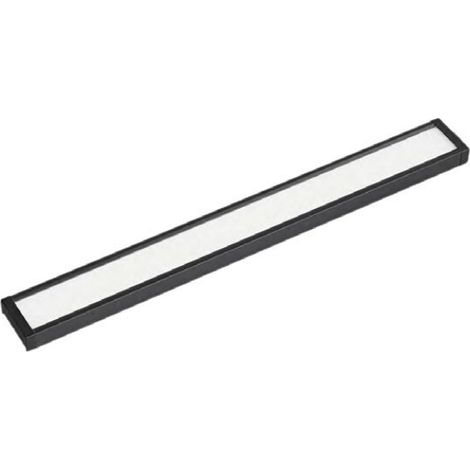 Profilé LED 12W 34cm Noir pour Rail Magnétique Extra Plat MM30 -