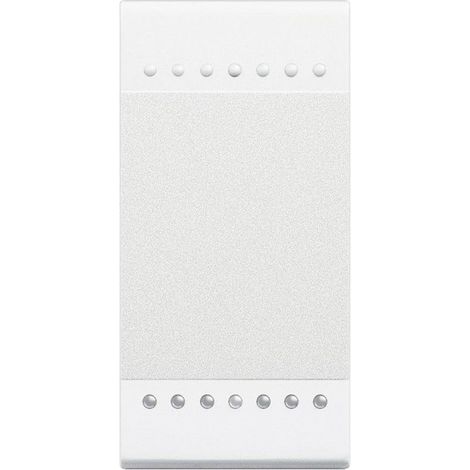 Commutateur Livinglight 16A borne automatique 1 module Blanc N4003A (1/2)