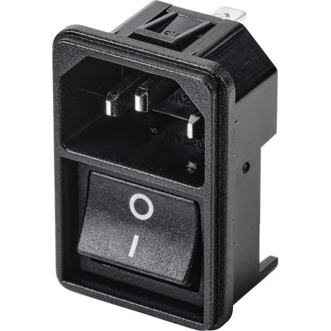 TRU COMPONENTS TC-10088380 Kaltgeräte-Steckverbinder C14 Stecker, Einbau vertikal Gesamtpolzahl: 3 1 (1/3)