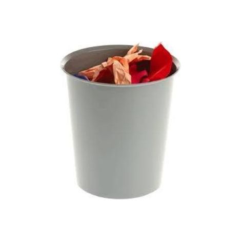 File 2000 cestino in plastica File 2000 anello portasacco opzionale capacità 16 litri 290x310 mm grigio