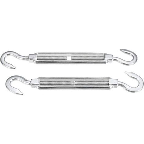 Kit de fixation pour auvent, voile d'ombrage robuste, quincaillerie en acier inoxydable (1/5)