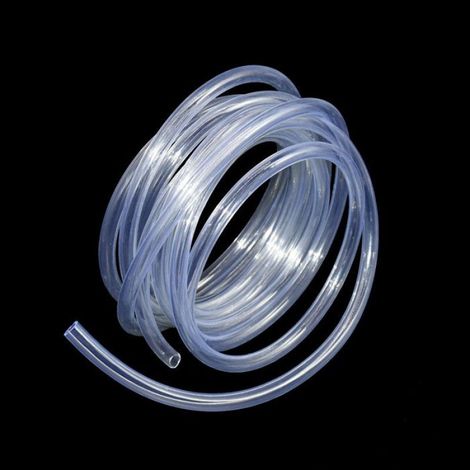 Tuyau D'arrosage - PVC Transparent - Diamètre Intérieur 8 mm - Longueur 15 M - Pour Lavage Voiture Et Arrosage Jardin