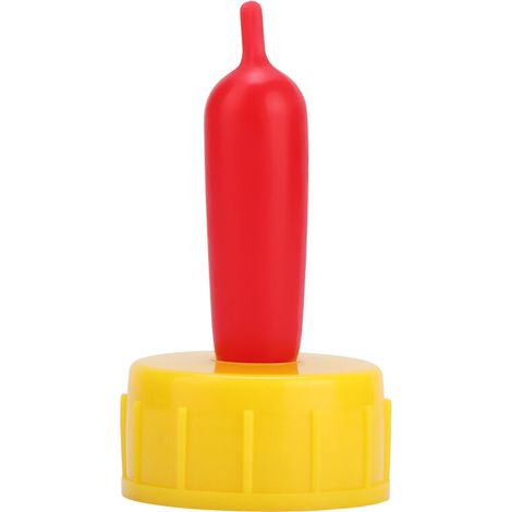 Tétine en Silicone pour Volaille et Bétail, pour Chèvres et Moutons, Facile à Utiliser pour Nourrir les Agneaux Orphelins, Compatible avec la Plupart des Biberons, Mangeoire à Tétine Souple (1/5)