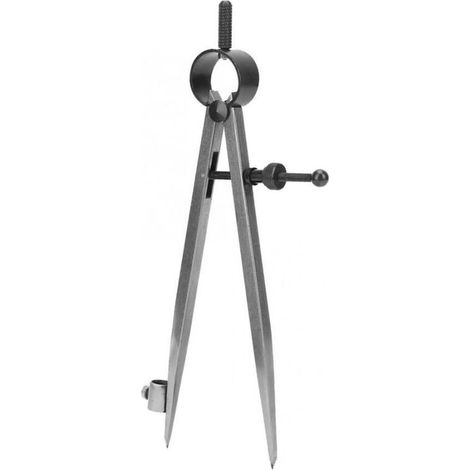 150 MM COMPASS PENCIL HOLDER BURNISHED CARBON STEEL HARDENED TIP