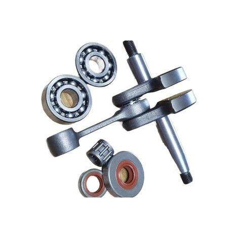 Vilebrequin compatible Stihl FS160 FS220 FS280 – Avec joints SPI, roulements et aiguilles – Pour débroussailleuse (1/5)