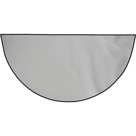 Feuerfeste halbrunde Silikon Bodenschutzmatte aus Fiberglas