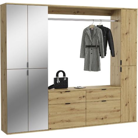 ProjektX Garderobenmöbel Set P5 Eiche Dekor.