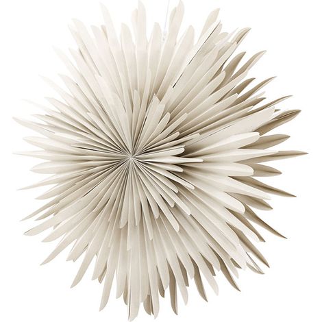 Sälen Weihnachtsstern mit Licht Papier Ø100 cm Pendelleuchte beige.