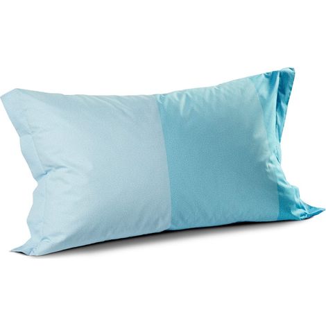 Caleffi 1003442 Cotone Joy Coppia Federe per Standard Letto, Anice
