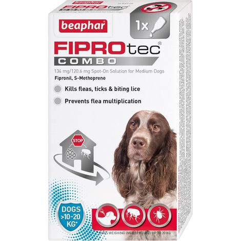 Beaphar Fiprotec Combo Medium Dog (1Pipette) - 20176 (1/5)