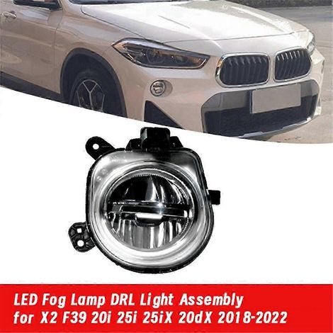 Feu antibrouillard LED avant pour BMW, feu de jour (DRL), référence 63177444806, route