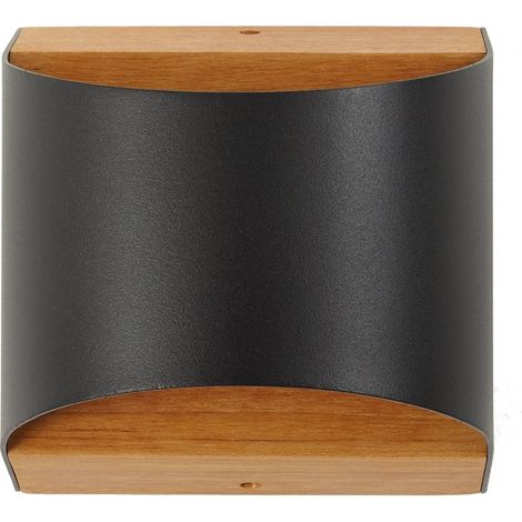 LED-vägglampa utomhus "Lenore" aus aluminium / grå / zink von Lindby