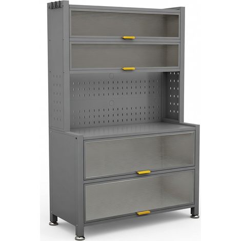 Meuble gris premium de rangement alimentation bébé modèle 16 (1/5)