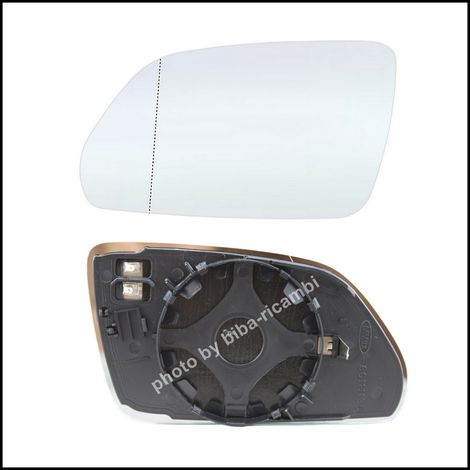 Piastra vetro specchio asferico + termico sx-guidatore vw  skoda art0004