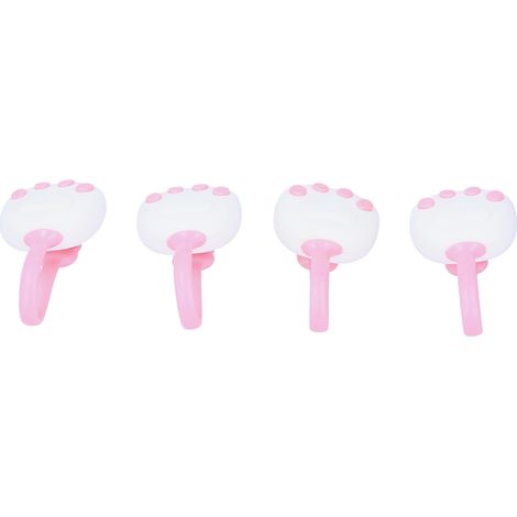Lot de 4 attaches pour draps, 4 en 1, clips pour draps de lit, fixations antidérapantes pour housses de lit (rose)