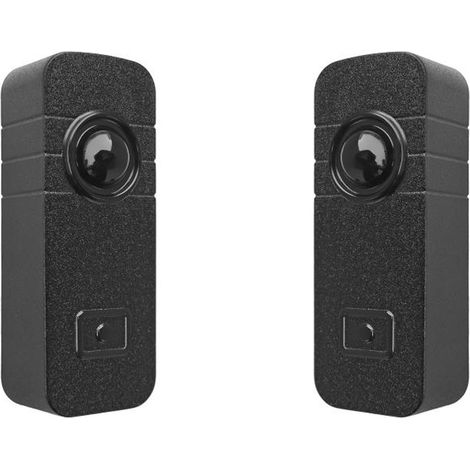 NOLOGO ZOOM-Z5E Coppia Di Fotocellula Cancelli Porte Miniaturizzata Mini Piccola