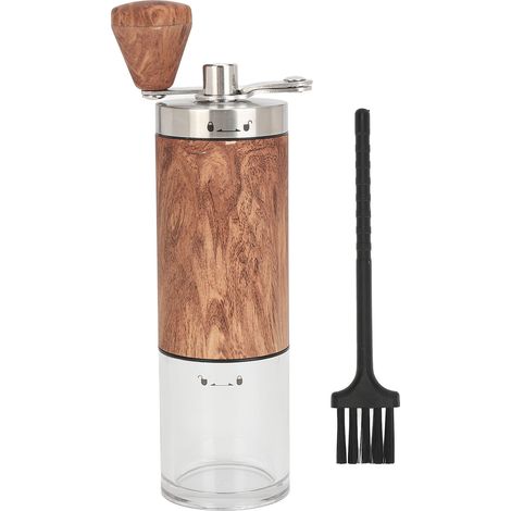 Moulin à café manuel CT5011 broyeur à main en acier inoxydable avec noyau céramique réglable compact pour voyage (1/5)
