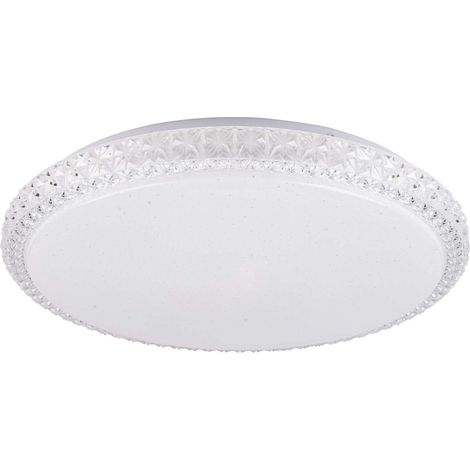 L谩mpara de techo LED Irina 50 redonda, 68 W, 7500 l煤menes, 3000 K-6000 K, con mando a distancia - PL-310767 (1/3)
