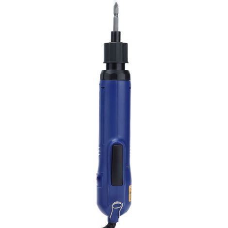 Tournevis électrique portable à puissance réglable avec embout hexagonal, kit d'outils de réparation et d'entretien (prise UE 110-240 V). (1/5)