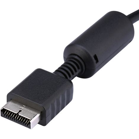 Câble AV pour PS2 PS3, Connexion Vidéo/Audio Composant Multi-fonction Sony PlayStation (1/4)