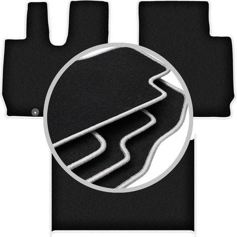 Tapis de sol Carlux argentés pour : camion Iveco Stralis (2013-2019) (1/5)