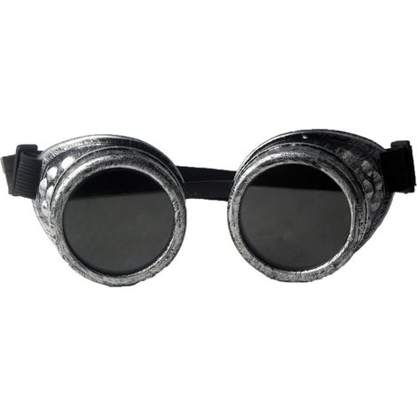 Lunettes de protection soudage style lourd métal Steampunk Gothique, lunettes de soudeur, verres de travail (1/5)